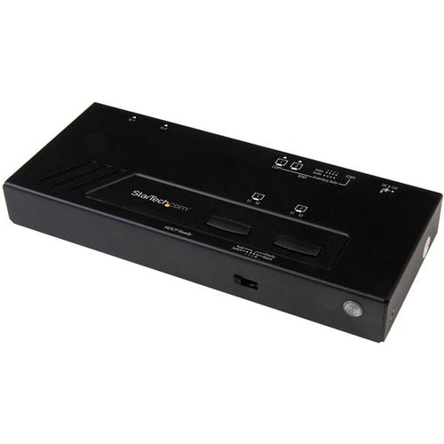 StarTech.com VS222HD4K Conmutadores de vídeo HDMI 1.4 Negro