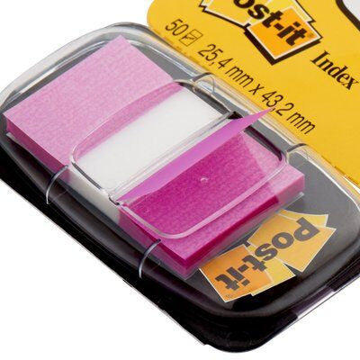 3M 680-8 fichas Violeta 50 hojas 25 mm 43,2 mm
