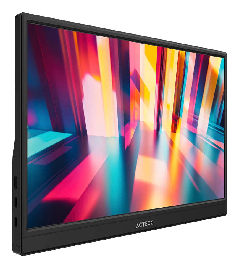 Monitor Portatil ACTECKPlano 15.6" IPS / LinkPad LP15Y / FHD / 60Hz / 5ms / 2x Altavoces 1 W / HDR10 / 2x Tipo-C 3.1 + 1