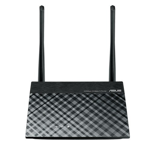 ASUS RT-N300 router inalámbrico Ethernet rápido Banda única (2,4 GHz) Negro