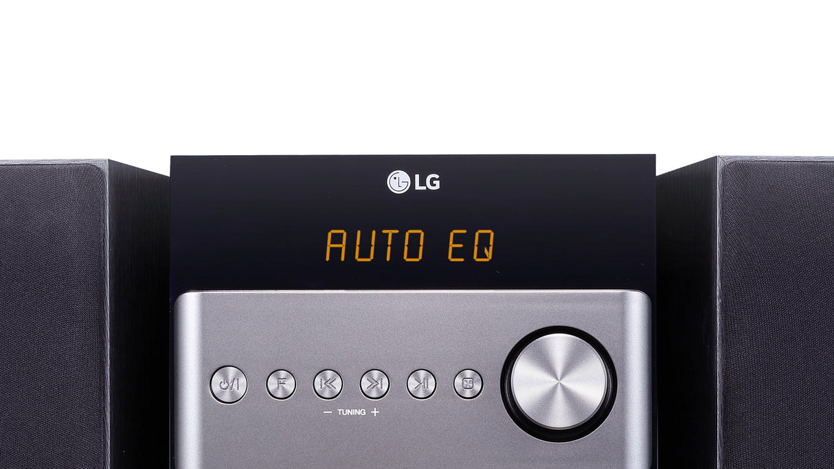 LG CM1560 sistemas de audio para el hogar Negro Si Parte superior De 1 vía