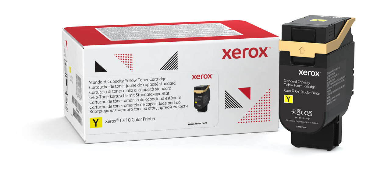 Xerox Xerox C410 / VersaLink C415 cartucho de tóner amarillo de capacidad estándar (2000 páginas) Cartucho de Tinta 1 pieza(s) 1 2000 páginas Original