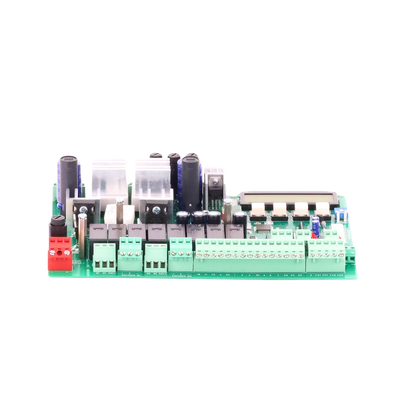 Tarjeta electronica para motores de dos hojas abatibles con decodificación radio incorporada