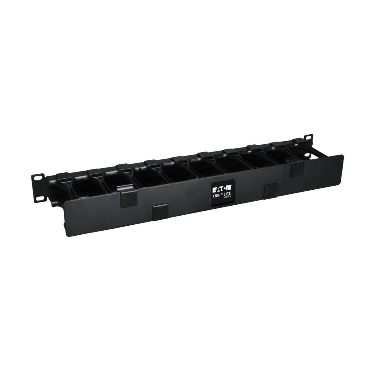 Tripp Lite SRCABLEDUCT1UHD Administrador de Cables Horizontal de 1U de Alta Capacidad - conducto de peine con tapa de bi