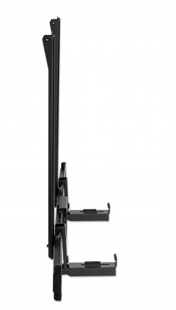 Manhattan Soporte universal para barra de sonido soportes de altavoces Pared 15 kg Plástico, Acero Negro