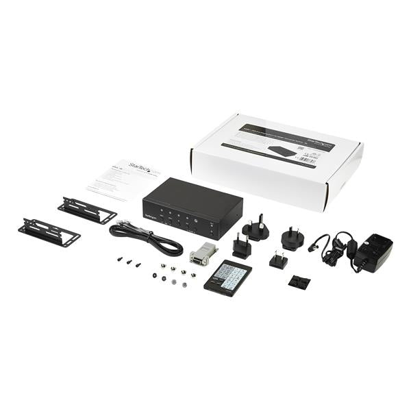 StarTech.com Conmutador Automático Multi-entrada a HDMI - Switch Conversor - 4K Conmutadores de vídeo HDMI/VGA/DisplayPo