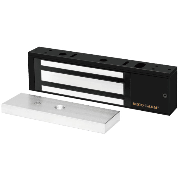 SECO-LARM E-941SB-1K2PQ cerradura electromagnética 545 kg Negro, Plata