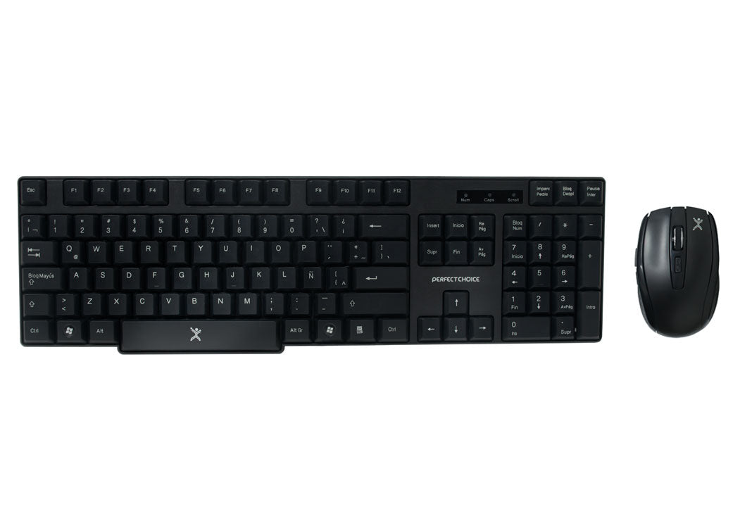 Perfect Choice PC-200994 teclado Ratón incluido Universal RF inalámbrico QWERTY Negro