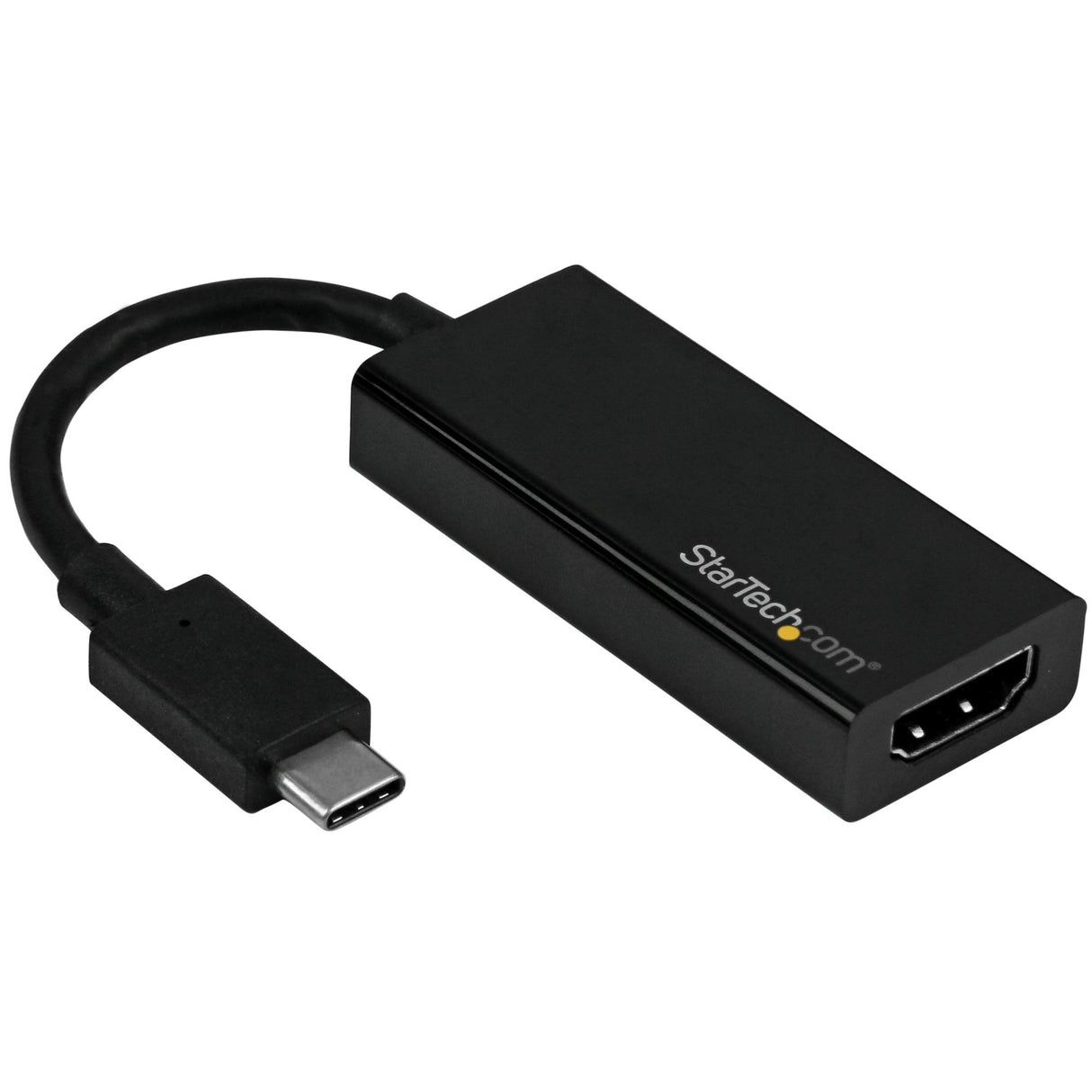 StarTech.com Adaptador Gráfico USB-C a HDMI 4K60Hz - Conversor de Vídeo USB Tipo C a HDMI - Compatible Thunderbolt 3 - Dongle adaptadores gráficos usb USB Tipo C Macho Derecho Si