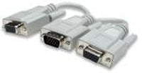 328302 - Manhattan Cable Y para VGA Cable 0,15 m VGA (D-Sub) 2 x VGA (D-Sub) Macho