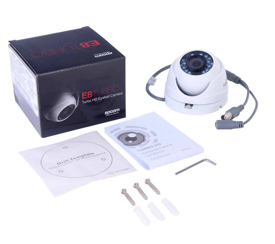 Epcom KEVTX8T8EW kit de videovigilancia Alámbrico 8 canales