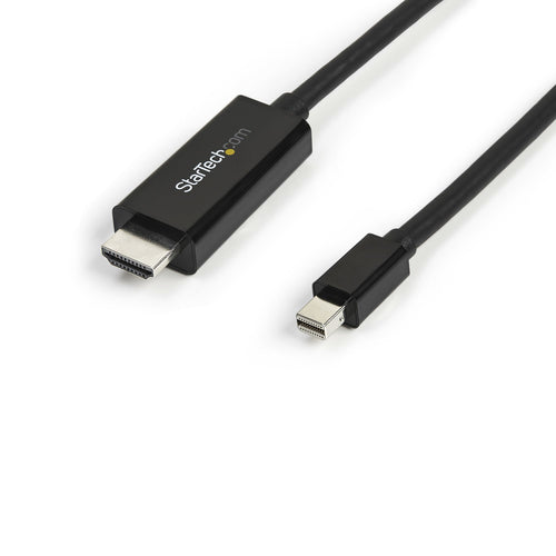 StarTech.com Cable Adaptador Mini DisplayPort a HDMI de 3m - 4K 30Hz Adaptadores de cable de vídeo 3 m Mini DisplayPort