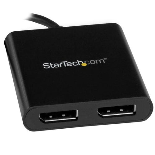 StarTech.com Adaptador USB-C a DisplayPort 1.2 Doble - Hub MST USB Tipo C - Divisor Multiplicador DP Doble de 4K 30Hz/10