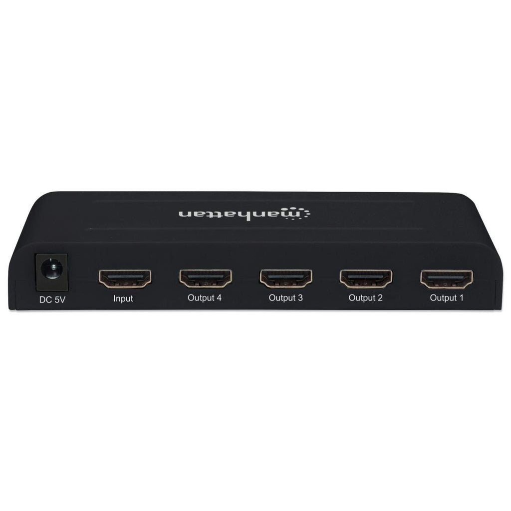 Manhattan Video Splitter HDMI 4K de 4 puertos divisores de vídeo HDMI 4x HDMI 1.4 4