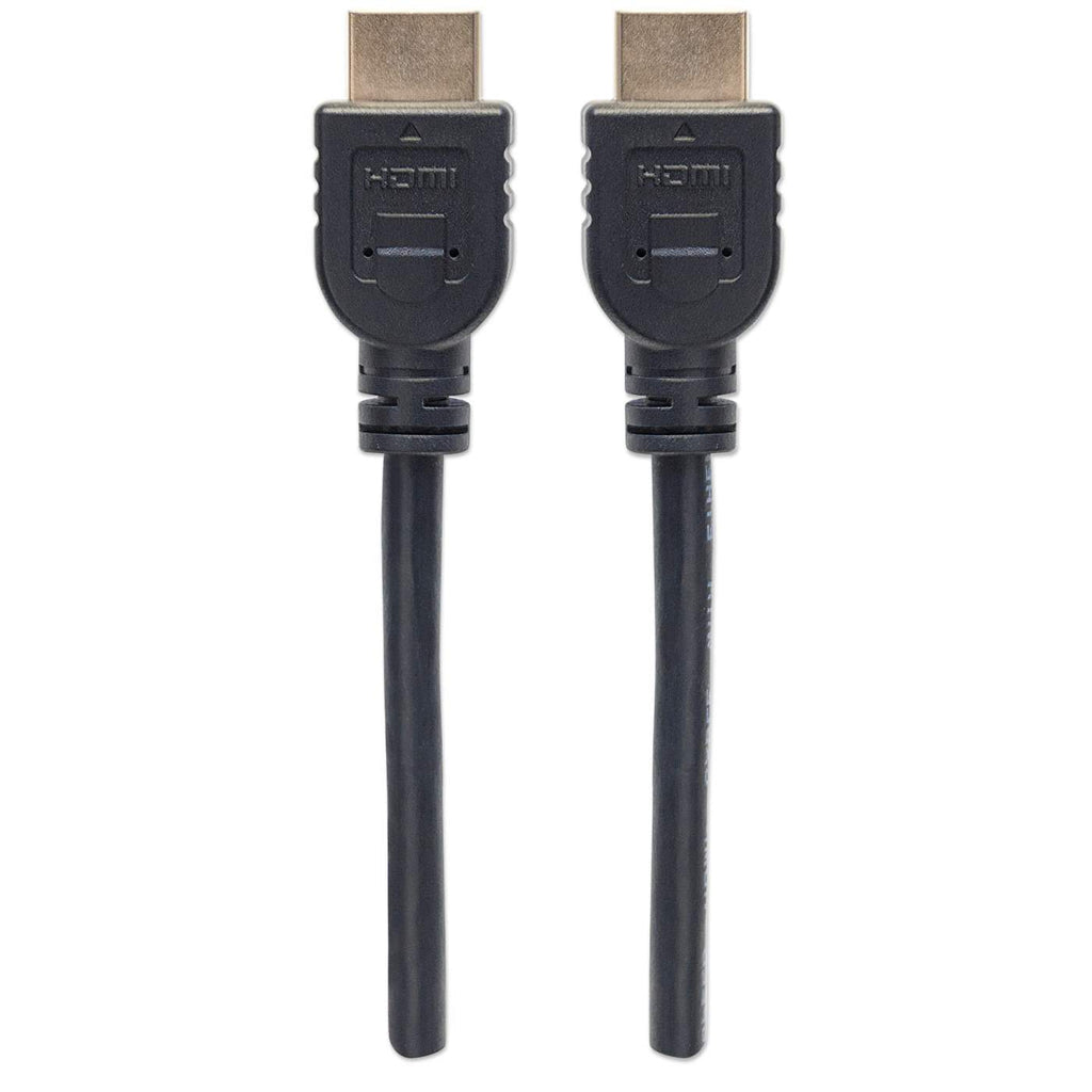 Manhattan Cable HDMI de alta velocidad con Ethernet, para pared Cable 5 m HDMI tipo A (Estándar) HDMI tipo A (Estándar)