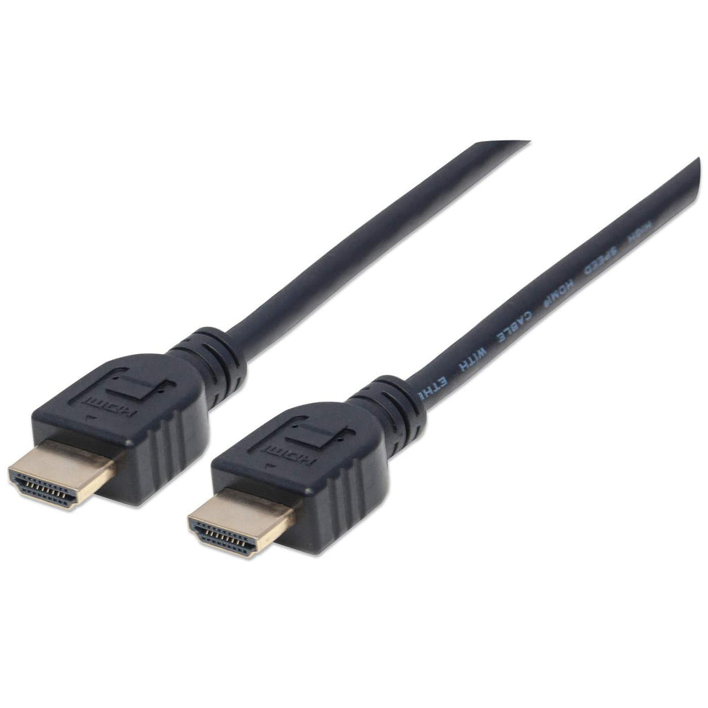 Manhattan Cable HDMI de alta velocidad con Ethernet, para pared Cable 5 m HDMI tipo A (Estándar) HDMI tipo A (Estándar)