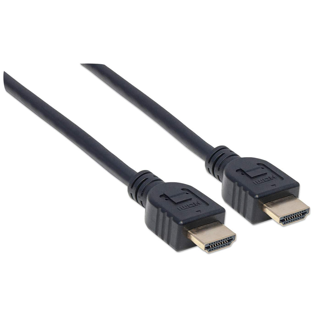 Manhattan Cable HDMI de alta velocidad con Ethernet, para pared Cable 5 m HDMI tipo A (Estándar) HDMI tipo A (Estándar)
