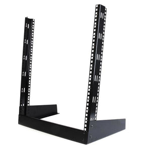 StarTech.com Rack Armario Bastidor Abierto de Escritorio Desktop Sobremesa de 2 Columnas 12U 0,5m Negro Armarios Rack 12