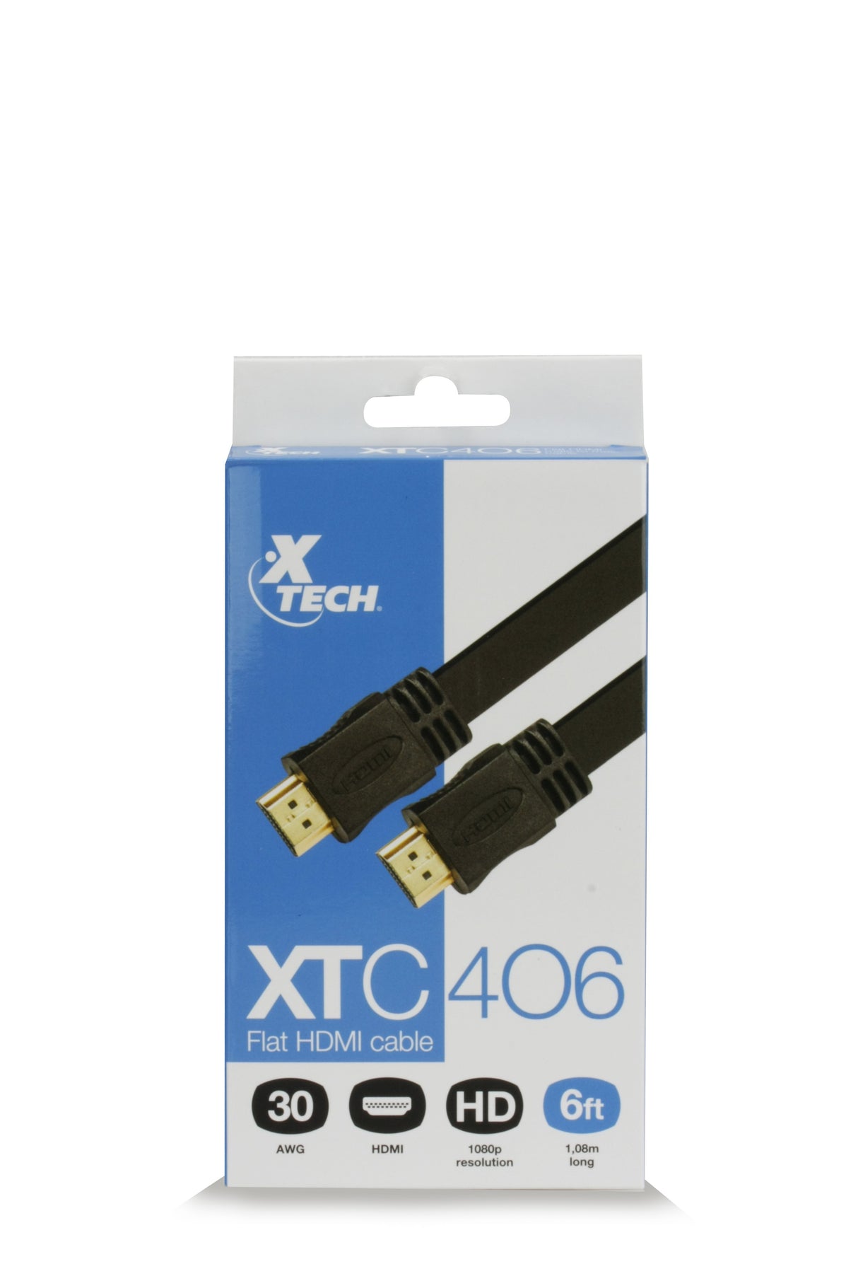 Xtech XTC-406 cable HDMI 1.08 m HDMI Tipo A (Estándar) Negro | Cables HDMI