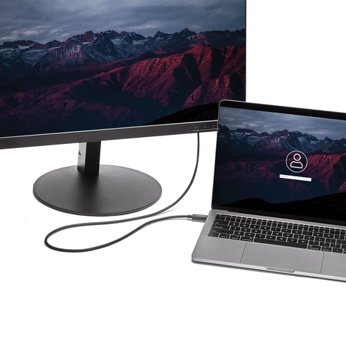 StarTech.com Cable de 2m USB C a VGA - Cable Adaptador Activo de Vídeo de 1920x1200/1080p USB Tipo C a VGA - Compatible