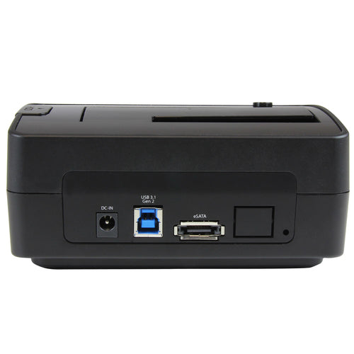StarTech.com Docking Station USB 3.1 (10Gbps) / eSATA a SATA III de 1 Bahía para Discos Duros y SSDs de 2,5/3,5" -