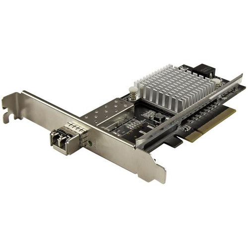 StarTech.com Tarjeta PCI Express de Red con 1 Puerto de 10Gb SFP+ - Fibra Óptica con Chip Intel Tarjetas de red Alámbric