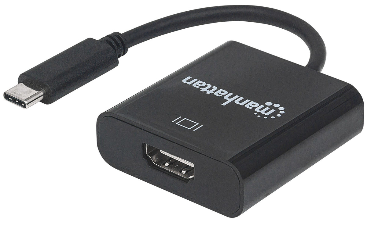 Manhattan Convertidor USB-C a HDMI adaptadores gráficos usb USB Tipo C Macho Derecho 3.2 Gen 1 (3.1 Gen 1)