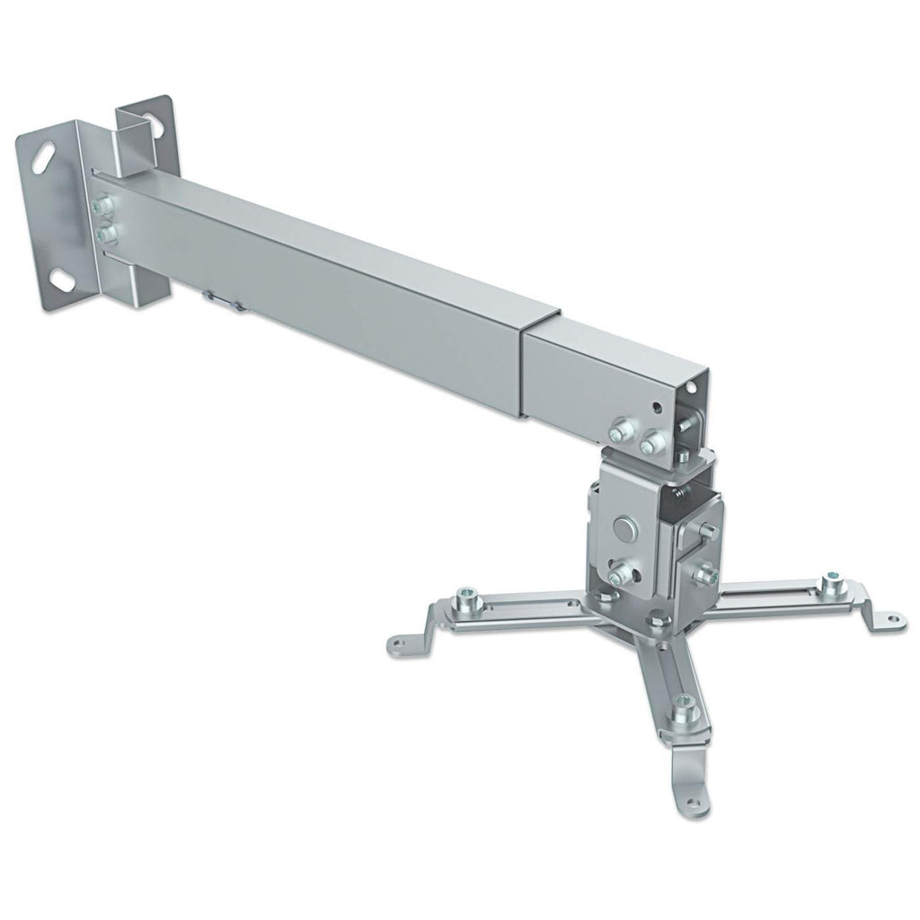 Manhattan Soporte para Proyector, montaje en techo o en pared, movimiento articulado, hasta 20 kg Proyector Blanco