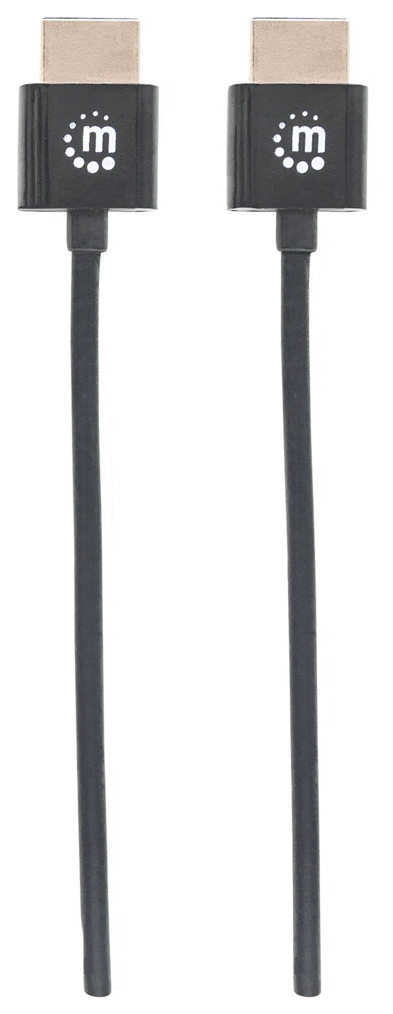 Manhattan Cable HDMI súper delgado de alta velocidad con Ethernet Cable 1,8 m HDMI tipo A (Estándar) HDMI tipo A (Estánd