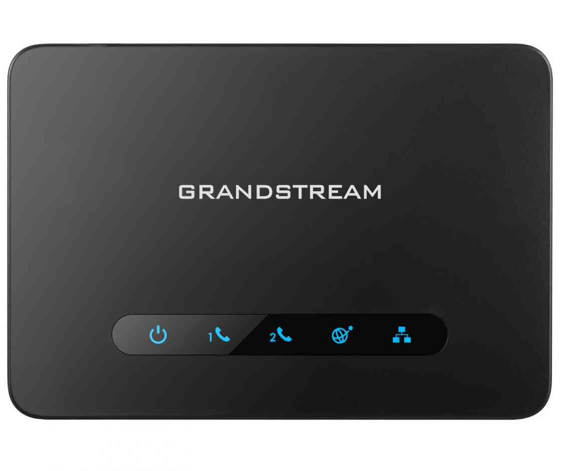 Grandstream Networks HT812 adaptador de telefonía VoIP, iLBC, G.711, G.723.1