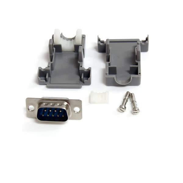 StarTech.com DB9 M D-SUB Connector conectores DB 9 M Gris 20 g 1 pieza(s)