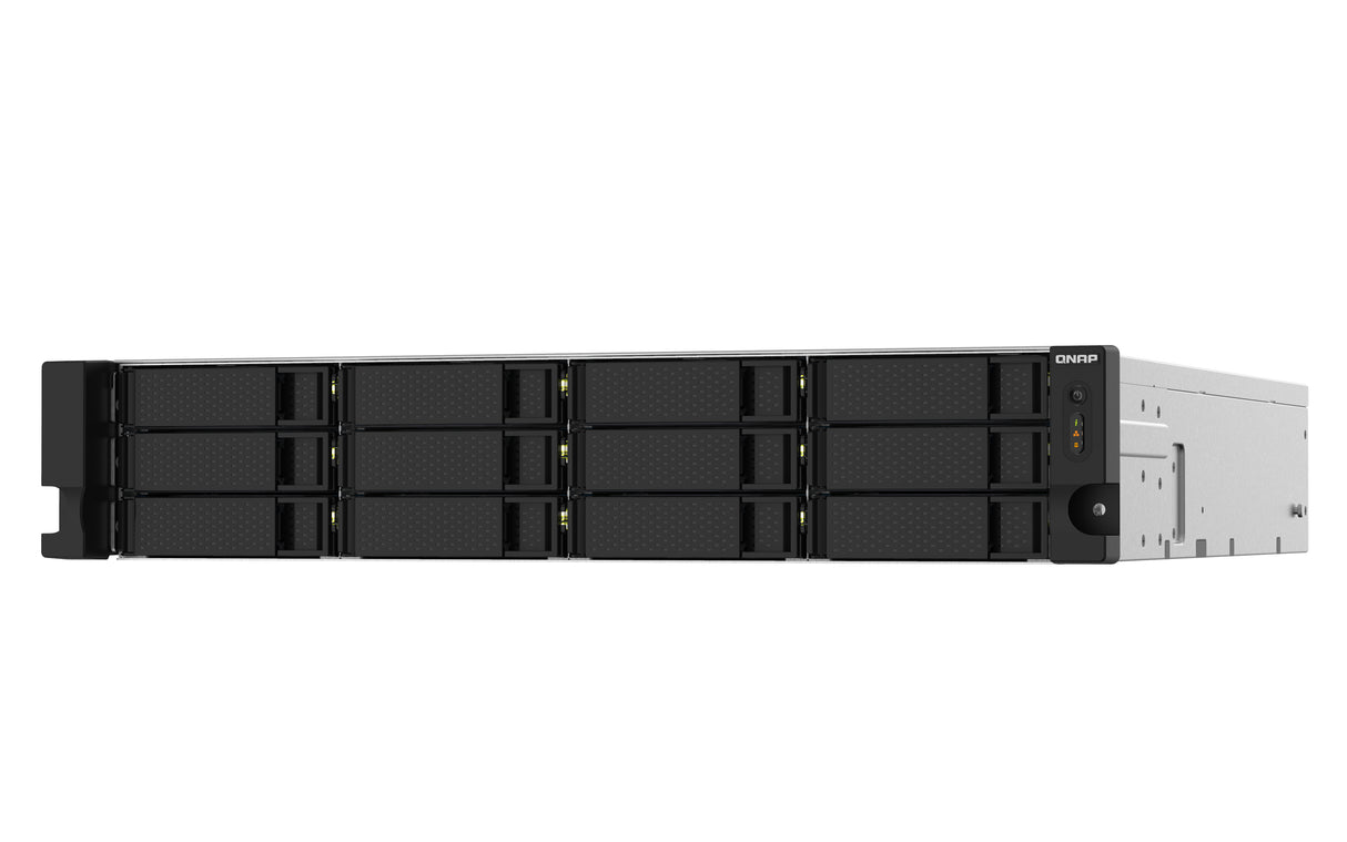 QNAP TS-1232PXU-RP NAS Bastidor (2U) Annapurna Labs Alpine AL-324 4 GB DDR4 0 TB QNAP Turbo System Negro