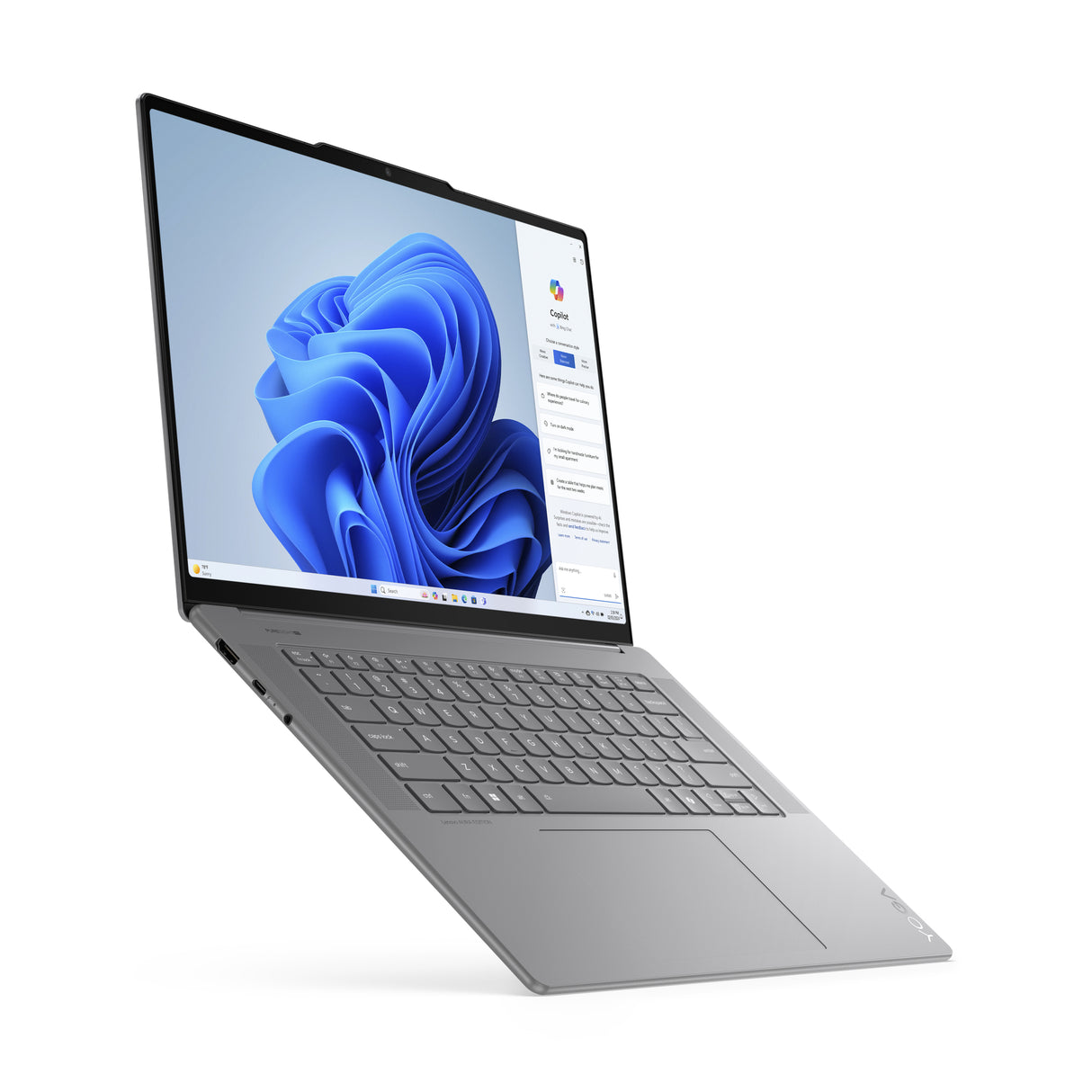 Lenovo Yoga Slim 7 15ILL9 Copilot+ PC Intel Core Ultra 7 258V Computadora portátil 38.9 cm (15.3") Pantalla táctil 2.8K 32 GB LPDDR5x-SDRAM 1 TB SSD