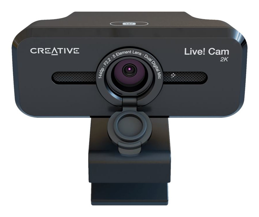 Creative Labs Creative Live! Cam Sync V3 cámara web 5 MP 2560 x 1440 Pixeles USB 2.0 Negro, Quad HD, 30 fps, 540p