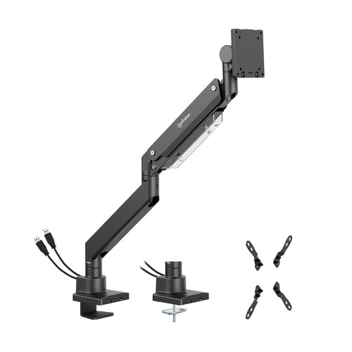 Manhattan Soporte de sobremesa para TV/monitores (Articulado de gas), para pantallas de 13" a 42", fijación co