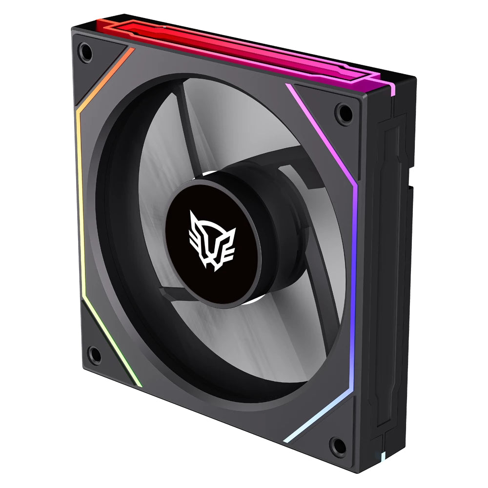 Balam Rush BR-942362 sistema de refrigeración de computadora Gabinete de la computadora Ventilador 12 cm Negro