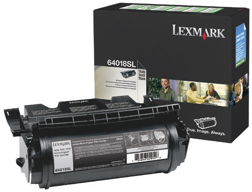 Lexmark 64018SL High Yield Print Cartridge cartucho de tóner Original Negro