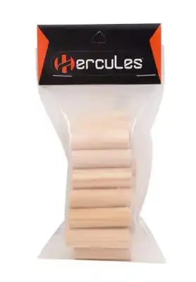 Hercules Taquete De Madera 1/2" Bolsa C/20 Pzs, Ideal Para Construcción