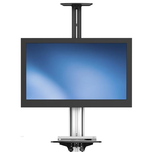 StarTech.com Carro de Transporte para Televisor de 32 a 70 Pulgadas - Carrito AV Móvil Mesa Rodante para TV VESA con Ajuste de un Toque Monitor