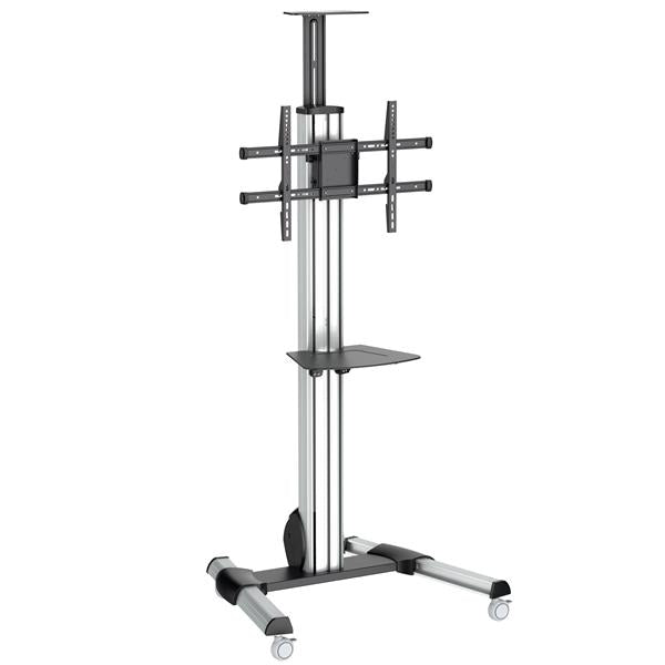 StarTech.com Carro de Transporte para Televisor de 32 a 70 Pulgadas - Carrito AV Móvil Mesa Rodante para TV VESA con Ajuste de un Toque Monitor