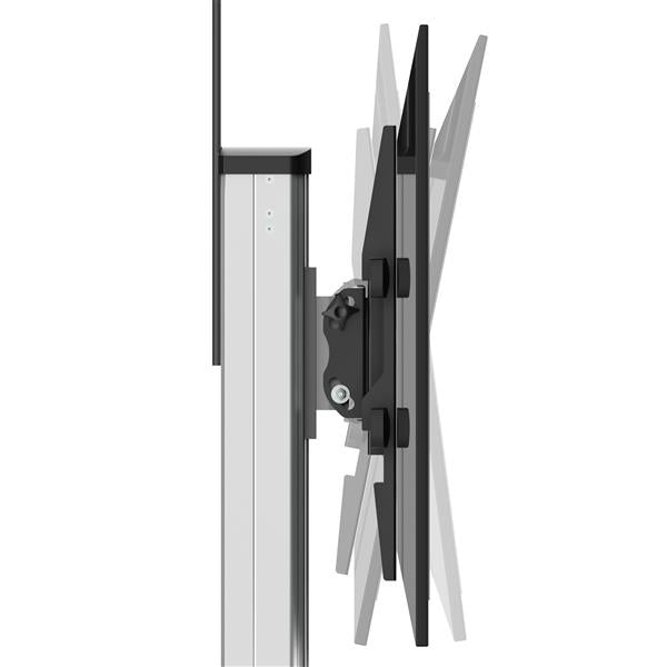 StarTech.com Carro de Transporte para Televisor de 32 a 70 Pulgadas - Carrito AV Móvil Mesa Rodante para TV VESA con Ajuste de un Toque Monitor