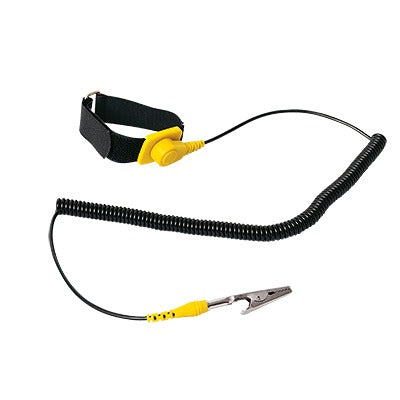 Syscom Pulsera Antiestática de Muñeca para Mesa de Trabajo. 34-552