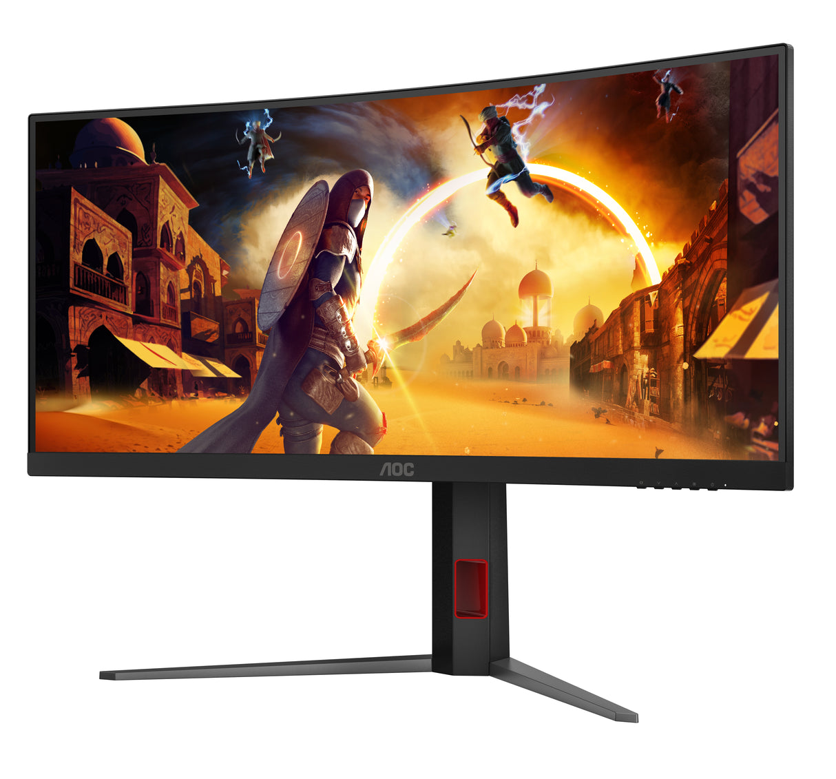 R-Go Tools CU34G4 Pantallas para PC 86,4 cm 3440 x 1440 Pixeles 48 - 180 Hz