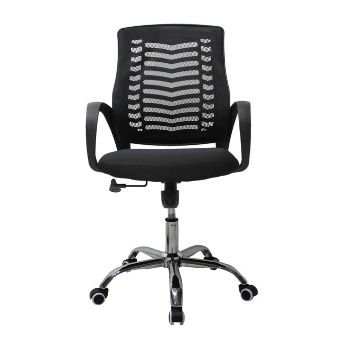 mundo in SILL0903716 silla para oficina o computadora asiento duro respaldo acolchado, Negro, Negro, Polipropileno