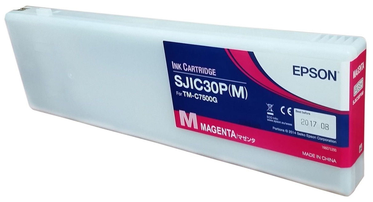 Epson SJIC30P(M) Cartucho de Tinta Tinta a base de pigmentos Brillo ColorWorks C7500G 1