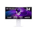 34GX90SA-W - LG 34GX90SA-W Monitor 86,4 cm (34") 3440 x 1440 Pixeles Wide Quad HD OLED Blanco