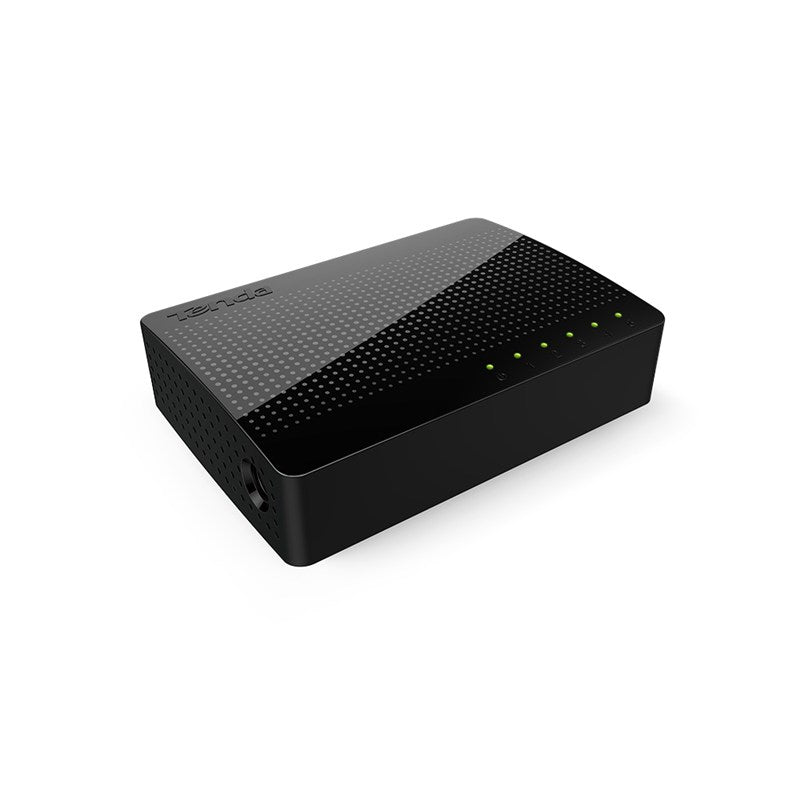 Tenda SG105 dispositivo de redes No administrado Gigabit Ethernet (10/100/1000) Negro, Bidireccional completo (Full dupl
