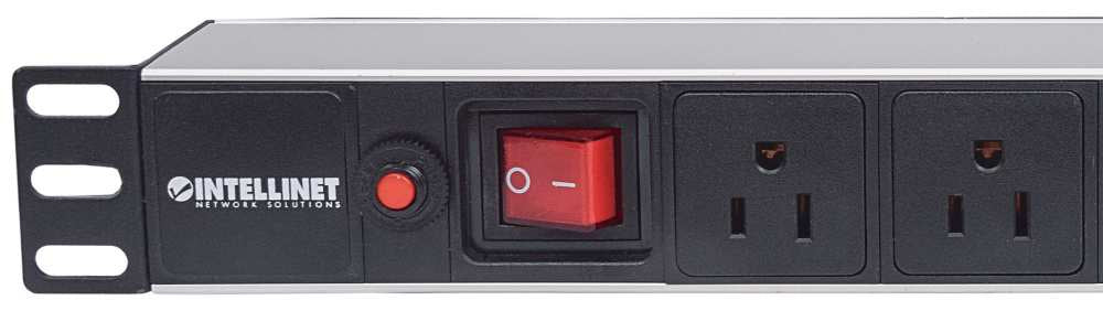BARRA INT PDU 8 CONTACTOS 1 UNIDAD PARA RACK Y GABINETE