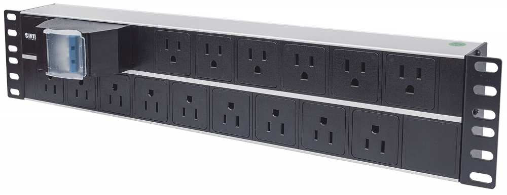 BARRA INT PDU 15 CONT 2U PARA RACK/GABINETE