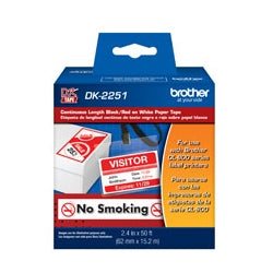 Brother DK-2251 Impresora Negro, Blanco